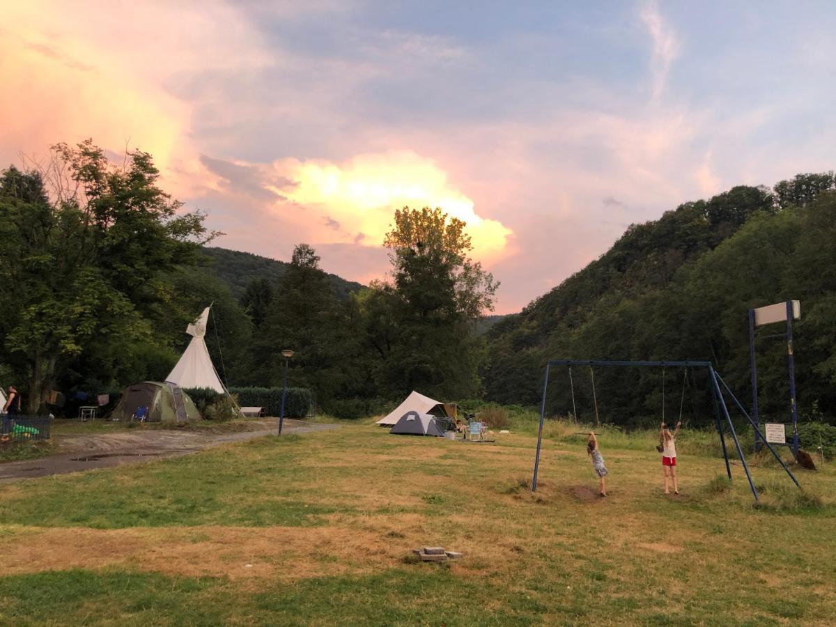Arkeo - Luxury Tents And Cabins At The River Nonceveux Eksteriør bilde