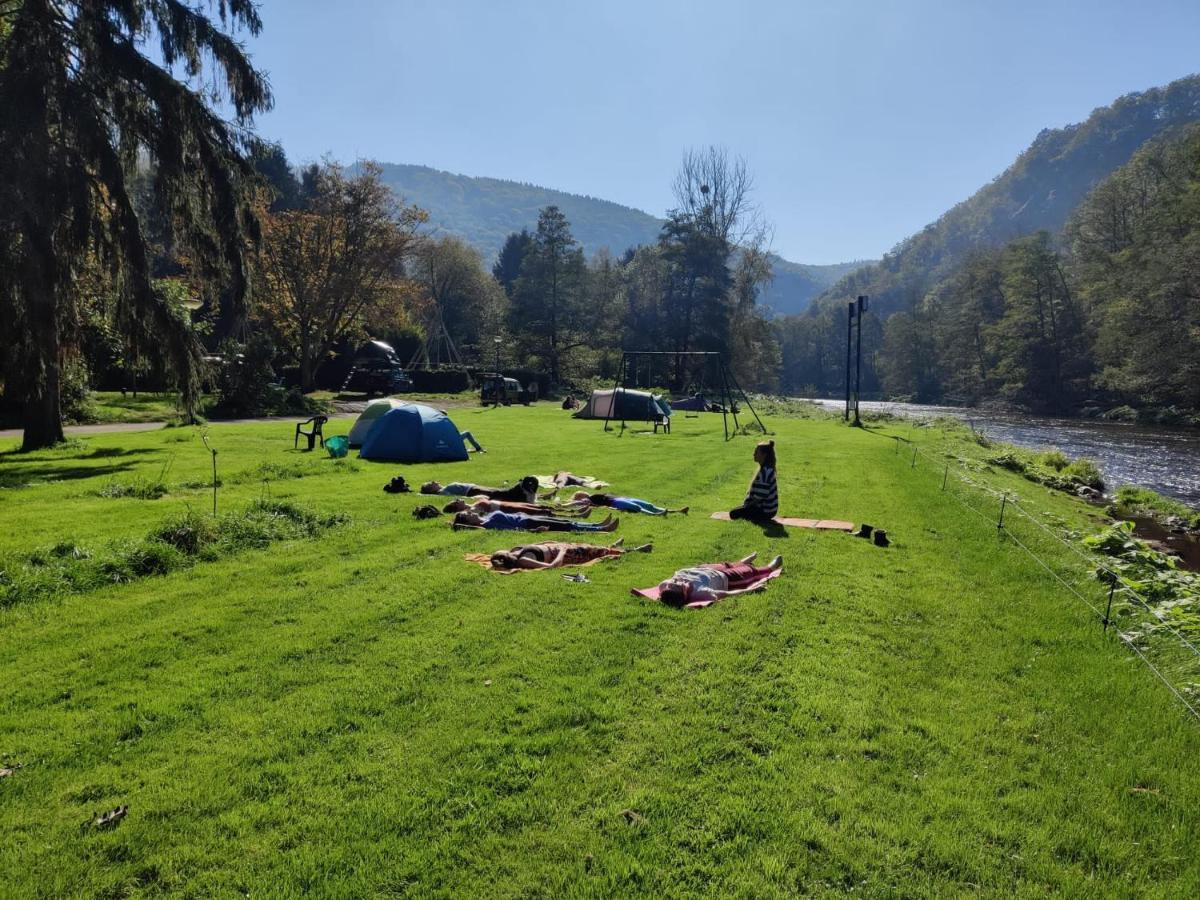 Arkeo - Luxury Tents And Cabins At The River Nonceveux Eksteriør bilde