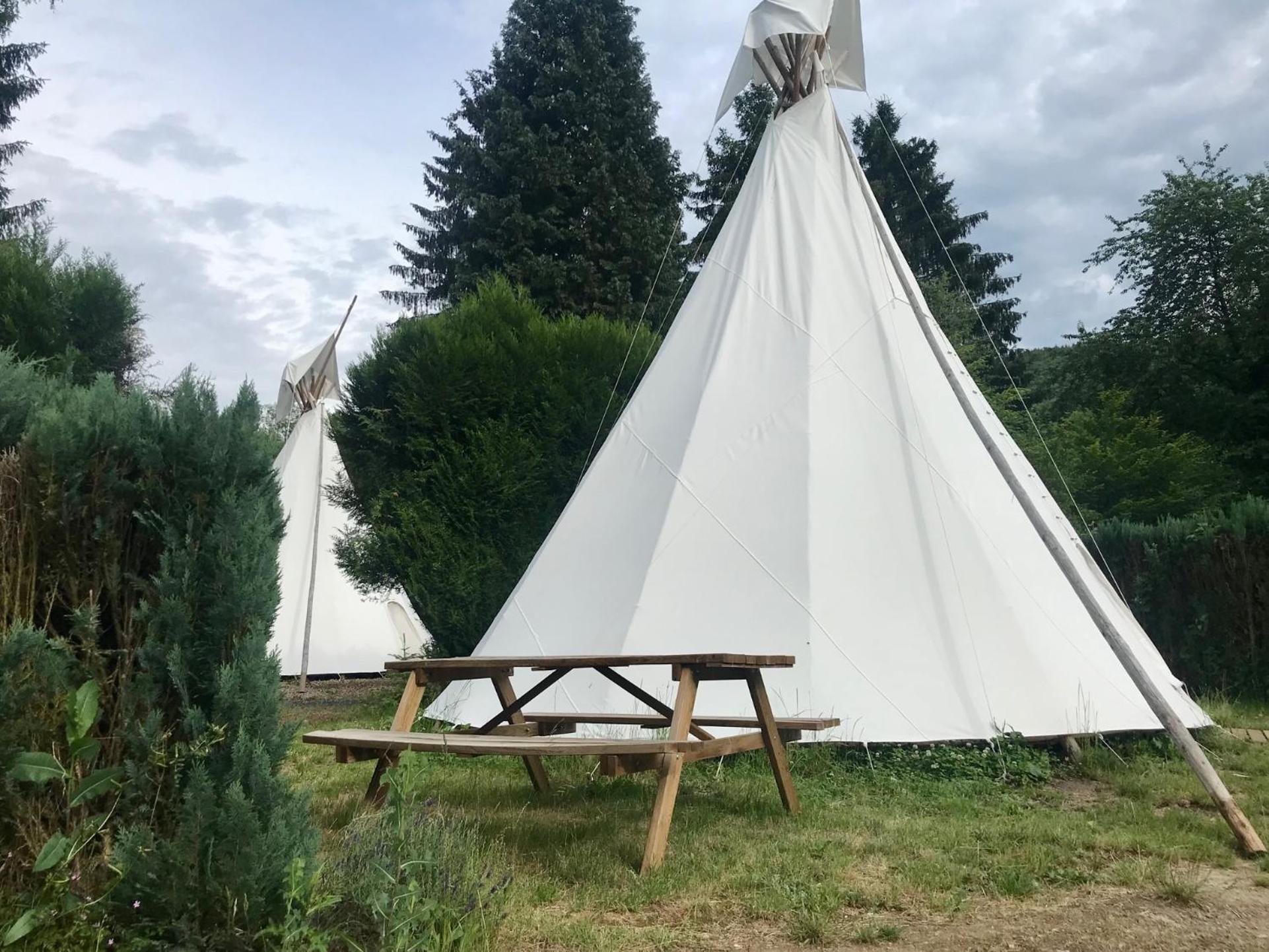 Arkeo - Luxury Tents And Cabins At The River Nonceveux Rom bilde